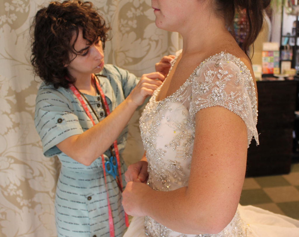 wedding dress tailors near me